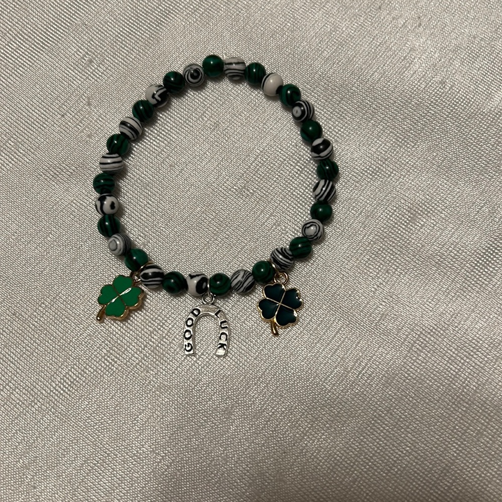 St. Patrick’s day bracelet
